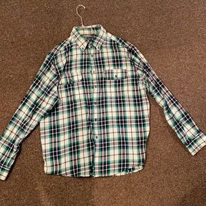 Men’s long sleeve button up shirt